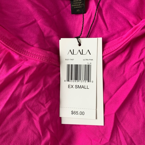 Alala Hot Pink Tank Top - Picture 2 of 3